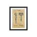 Kampfe Brothers Patent Drawing Framed Print - Phoenix Artisan Accoutrements