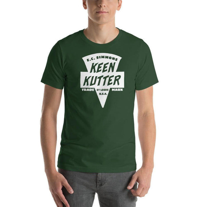 Keen Kutter Safety Razor Short-Sleeve Unisex Wet Shaving T-Shirt - Vintage Design - Phoenix Artisan Accoutrements