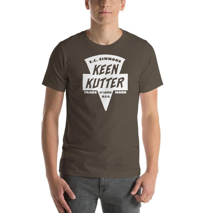 Keen Kutter Safety Razor Short-Sleeve Unisex Wet Shaving T-Shirt - Vintage Design - Phoenix Artisan Accoutrements