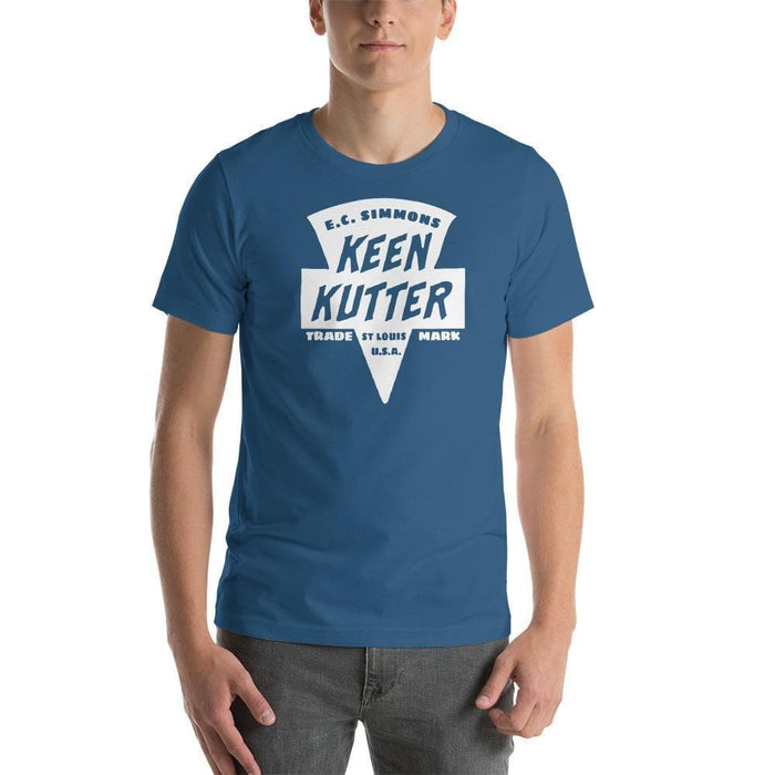 Keen Kutter Safety Razor Short-Sleeve Unisex Wet Shaving T-Shirt - Vintage Design - Phoenix Artisan Accoutrements