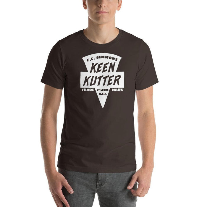 Keen Kutter Safety Razor Short-Sleeve Unisex Wet Shaving T-Shirt - Vintage Design - Phoenix Artisan Accoutrements