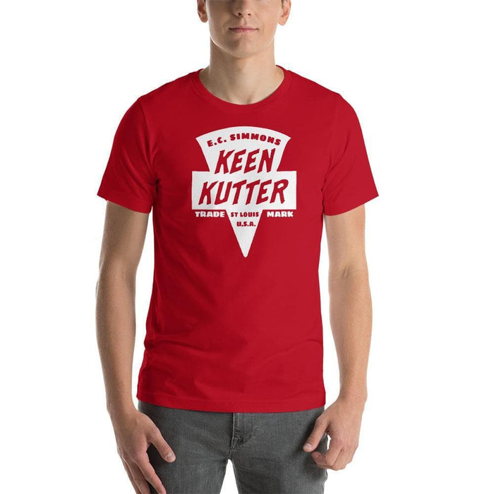 Keen Kutter Safety Razor Short-Sleeve Unisex Wet Shaving T-Shirt - Vintage Design - Phoenix Artisan Accoutrements