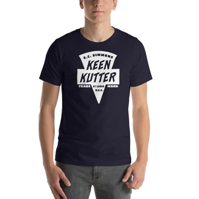 Keen Kutter Safety Razor Short-Sleeve Unisex Wet Shaving T-Shirt - Vintage Design - Phoenix Artisan Accoutrements