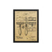 King C Gillette Patent Drawing 1904 Framed Print - Phoenix Artisan Accoutrements
