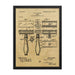 King C Gillette Patent Drawing 1904 Framed Print - Phoenix Artisan Accoutrements
