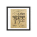 King C Gillette Patent Drawing 1904 Framed Print - Phoenix Artisan Accoutrements