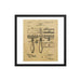 King C Gillette Patent Drawing 1904 Framed Print - Phoenix Artisan Accoutrements