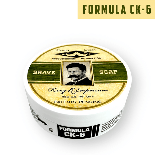 King R Emporium Artisan Shaving Soap | Ultra Premium CK-6 Formula | Old School, Dialed In, Epic! - Phoenix Artisan Accoutrements