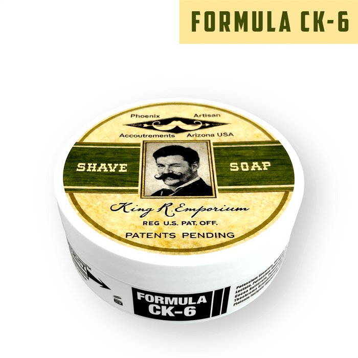 King R Emporium Artisan Shaving Soap | Ultra Premium CK-6 Formula | Old School, Dialed In, Epic! - Phoenix Artisan Accoutrements