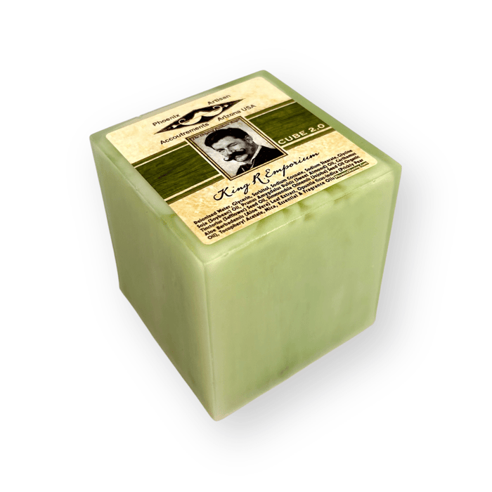 King R Emporium CUBE 2.0 Preshave Soap | Old School, Dialed In, Epic! - Phoenix Artisan Accoutrements