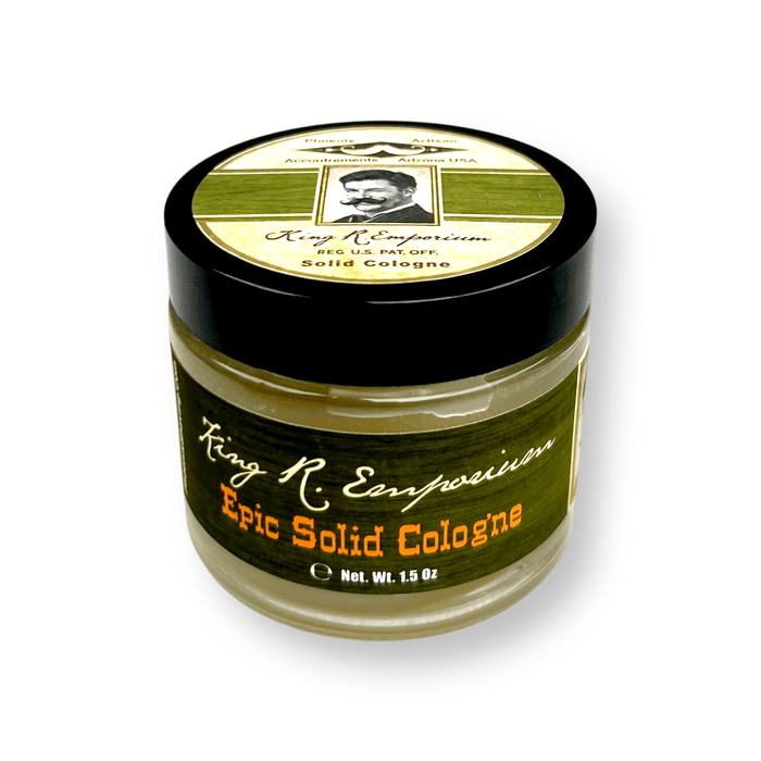 King R Emporium Solid Cologne | Contains Prickly Pear Oil | - Phoenix Artisan Accoutrements