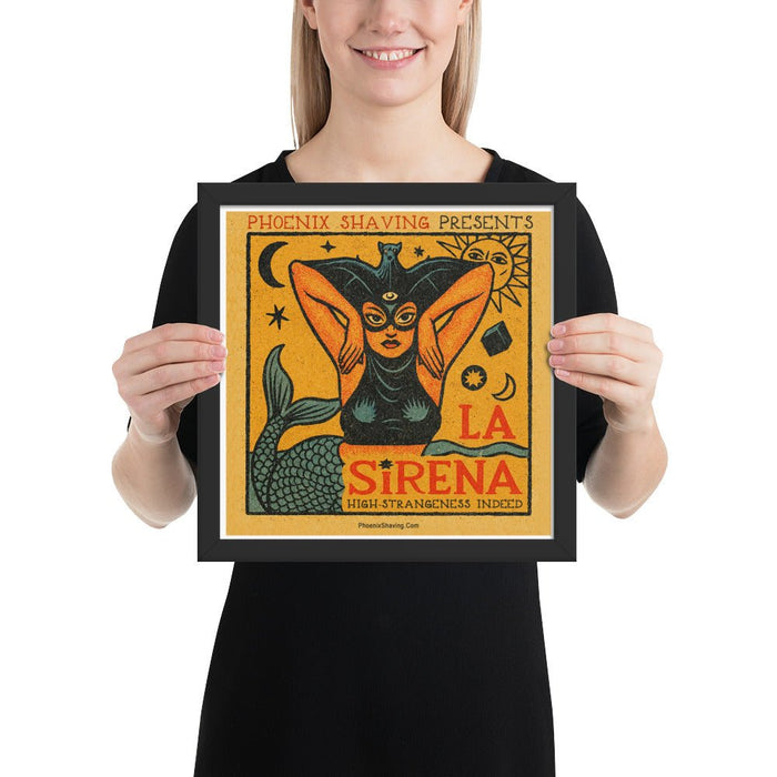 La Sirena Collectible Sci-Fi Framed Print | Available in Multiple Sizes! - Phoenix Artisan Accoutrements
