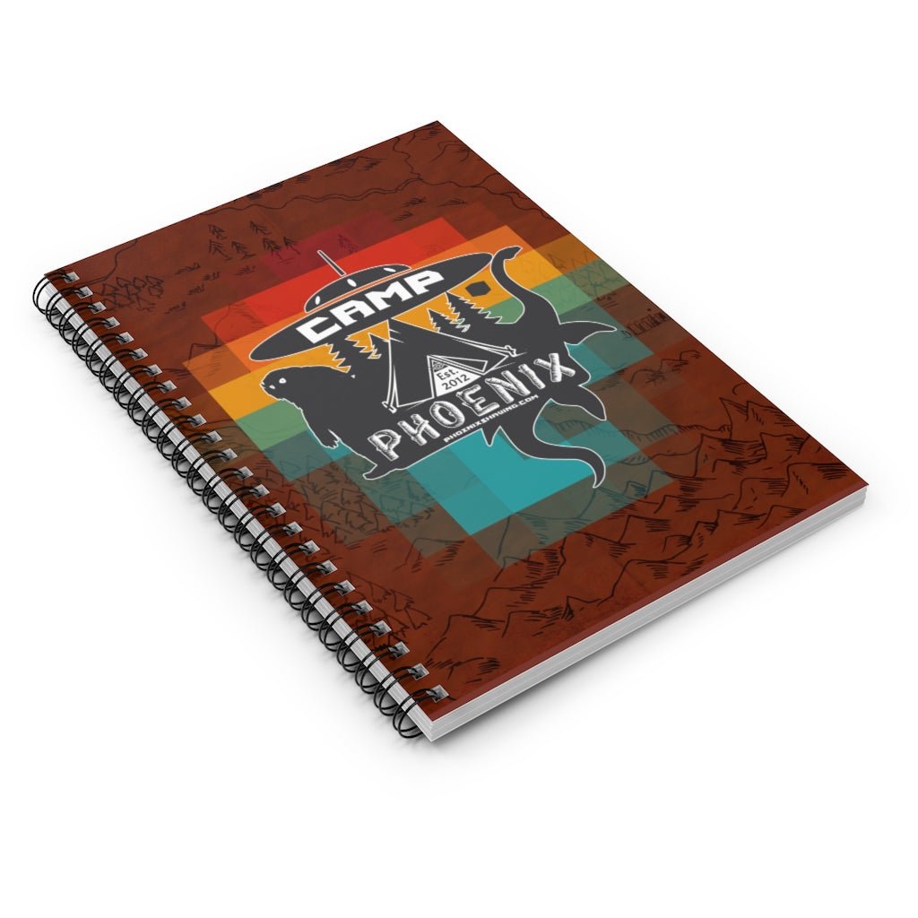 Official Camp Phoenix Spiral Notebook | 6x8 Ruled Line — Phoenix Shaving