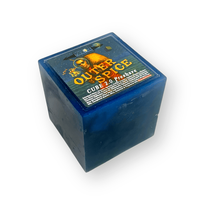 Outer Spice CUBE 2.0 Preshave Soap | An Homage To An Icon! - Phoenix Artisan Accoutrements