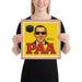 PAA "Mad ol' DB" Framed Print | Available In Multiple Sizes! | Parachute Not Included - Phoenix Artisan Accoutrements