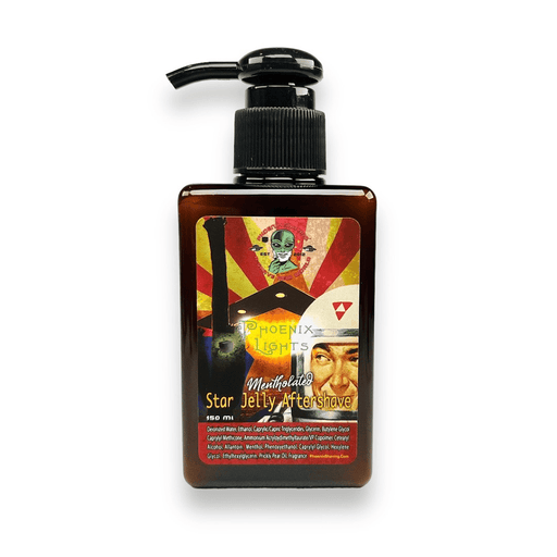 Phoenix Lights MENTHOLATED Star Jelly Aftershave | Musky, Masculine, Memorable - Phoenix Artisan Accoutrements