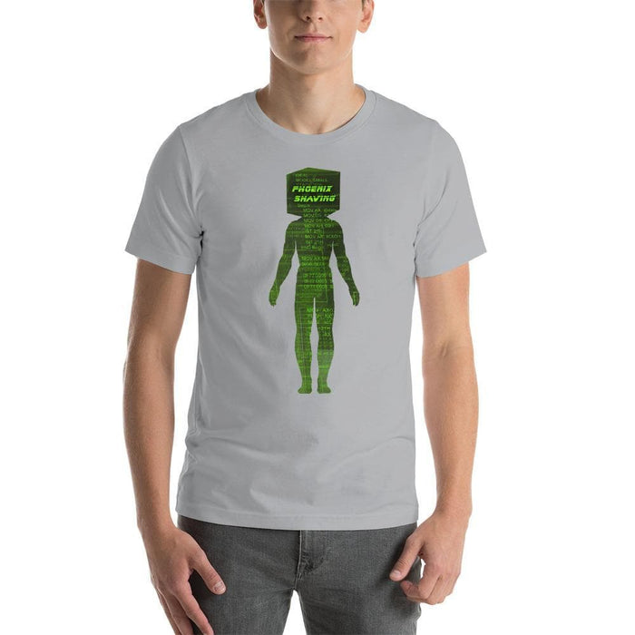Phoenix Shaving Cube Symbiosis Short-Sleeve Unisex T-Shirt - Phoenix Artisan Accoutrements