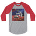 Red Planet 369 3/4 sleeve raglan shirt baseball shirt | Available in Multiple Colors! - Phoenix Artisan Accoutrements