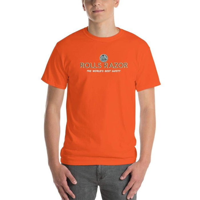 Rolls Razor Larger Sizes Short-Sleeve T-Shirt - Vintage Design - Phoenix Artisan Accoutrements