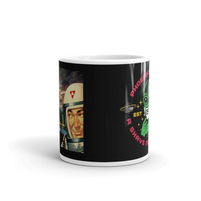 Sacré Bleu Classic Glossy Diner Style Coffee Mug | Available in 2 Sizes! - Phoenix Artisan Accoutrements