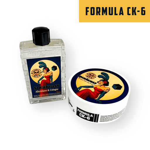 Speakeasy Artisan Shaving Soap & Aftershave Bundle Deal | Ultra Premium CK - 6 Formula | Unmistakably Classic! - Phoenix Shaving