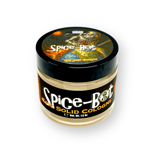Spice Bot Solid Cologne | Contains Prickly Pear Oil | Bold, Deep & A Little Extreme! - Phoenix Shaving