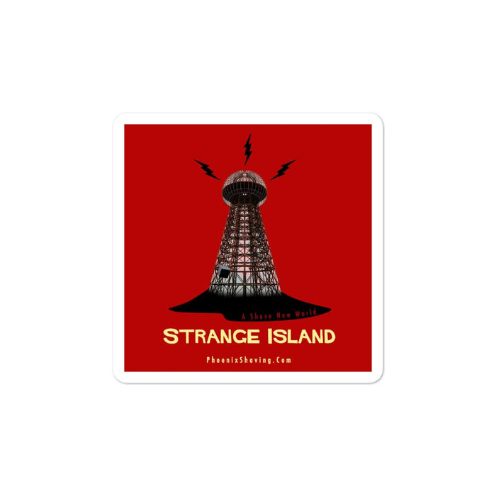 Strange Island Vinyl Bubble-Free Stickers | Available In 3 Sizes - Phoenix Artisan Accoutrements