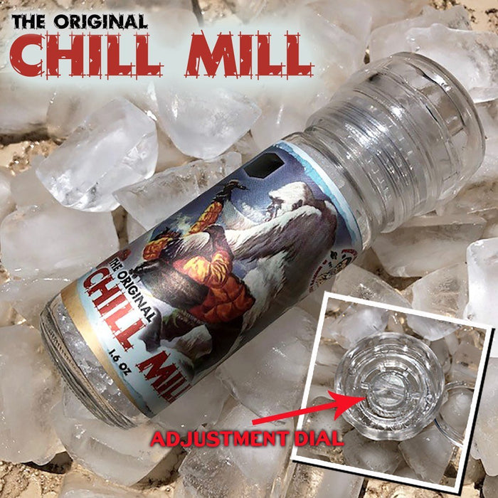 The Chill Mill - Adjustable Menthol Grinder | Control How Cold