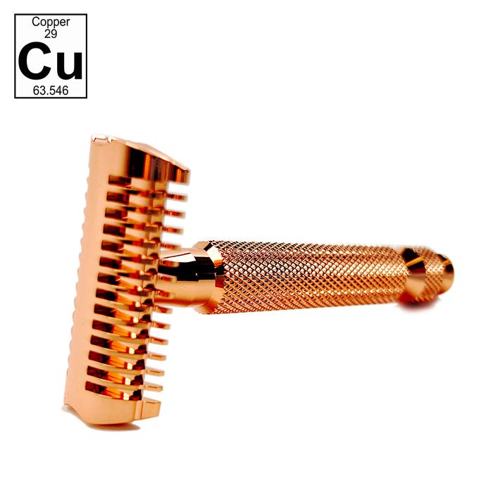 Coppe Razor The Copper Ascension Twist-Adjustable Double Open Comb Safety Razor ...