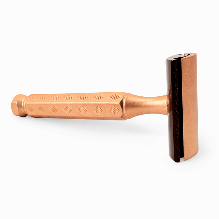 The CYGNUS Razor | Raw, Matte Finished Copper & Acetal Hybrid | Made In The USA - Phoenix Artisan Accoutrements