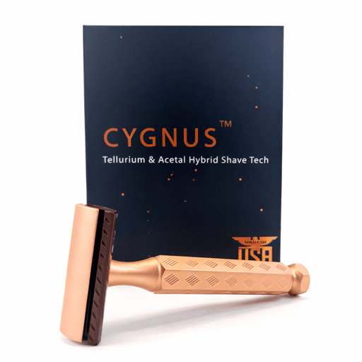 The CYGNUS Razor | Raw, Matte Finished Copper & Acetal Hybrid | Made In The USA - Phoenix Artisan Accoutrements