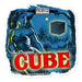 The Original CUBE Vinyl Sticker | Available in 3 Sizes! - Phoenix Artisan Accoutrements