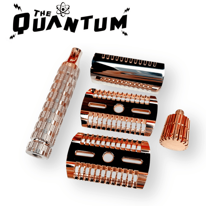 The Quantum Safety Razor | Mixed Metal! | Copper & Stainless Steel - Phoenix Artisan Accoutrements