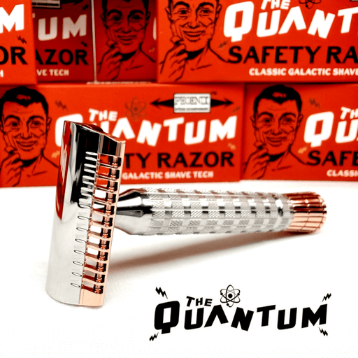 The Quantum Safety Razor | Mixed Metal! | Copper & Stainless Steel - Phoenix Artisan Accoutrements