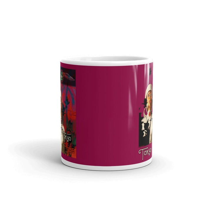 Tokyo Rose 2022 Classic Diner Style Coffee Mugs | Choose from 2 Sizes! - Phoenix Artisan Accoutrements
