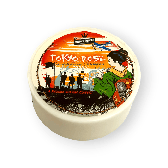 Tokyo Rose Conditioning Shampoo Puck | A Phoenix Shaving Original - Phoenix Shaving