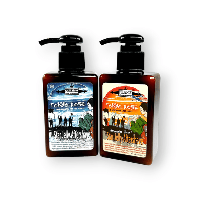 Tokyo Rose Star Jelly Aftershave | A Whole New Species of Aftershave | Mentholated Or Menthol Free! - Phoenix Shaving