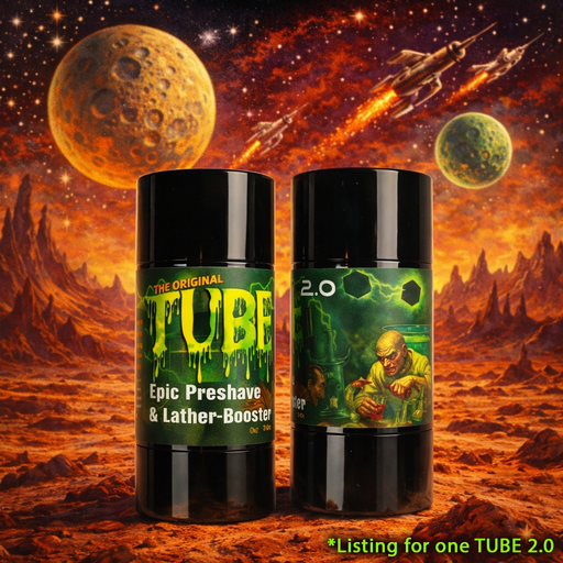 TUBE 2.0 Travel Preshave Soap | Activated Bamboo Charcoal, Aloe & More! - Phoenix Artisan Accoutrements