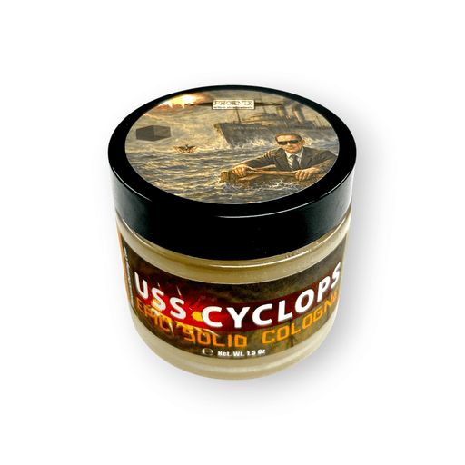 USS Cyclops Solid Cologne | Contains Prickly Pear Oil | A High Strangeness Mystery & Phoenix Shaving Original! - Phoenix Artisan Accoutrements