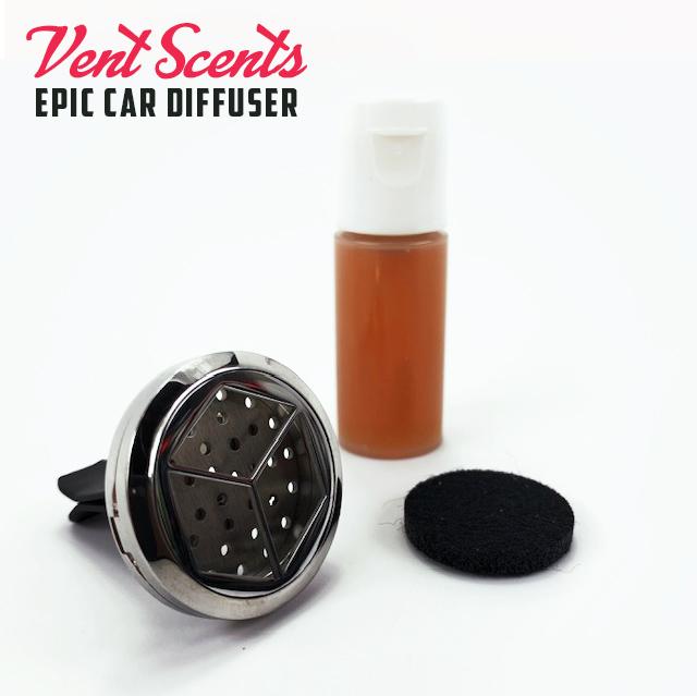 Vent Scents Car Air Freshener Diffuser | 1 Pad & Fragrance Included | Choose Your Favorite Phoenix Scent! - Phoenix Artisan Accoutrements