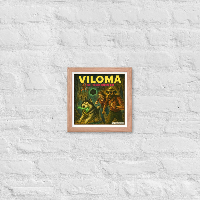 VILOMA: Part 1 - The Ghost Beneath the Altar Comic Art Framed Print | Multiple Sizes! - Phoenix Artisan Accoutrements