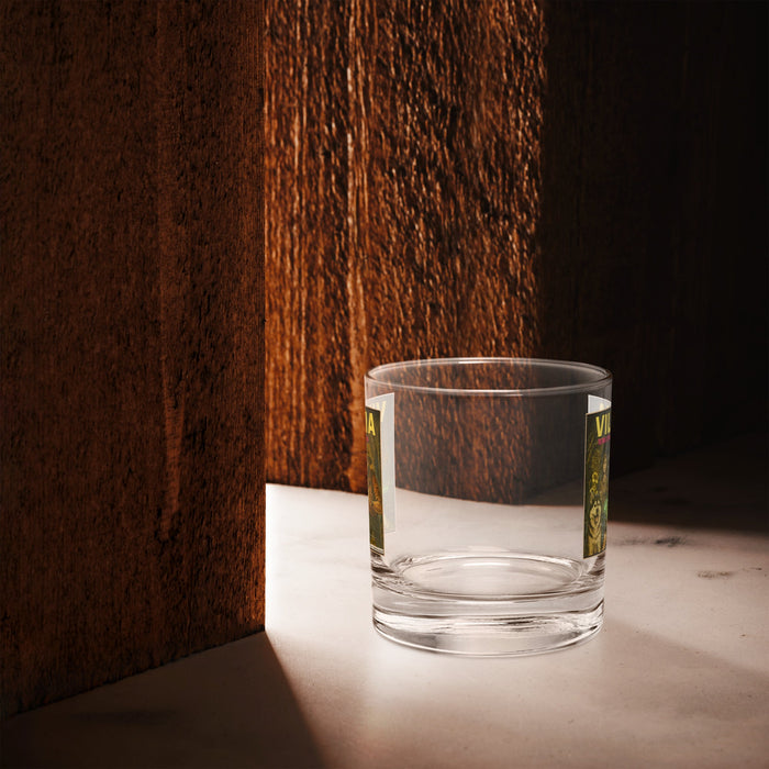 VILOMA: The Discovery & The Summoning Comic Art Rocks Glass | Made In The USA - Phoenix Artisan Accoutrements