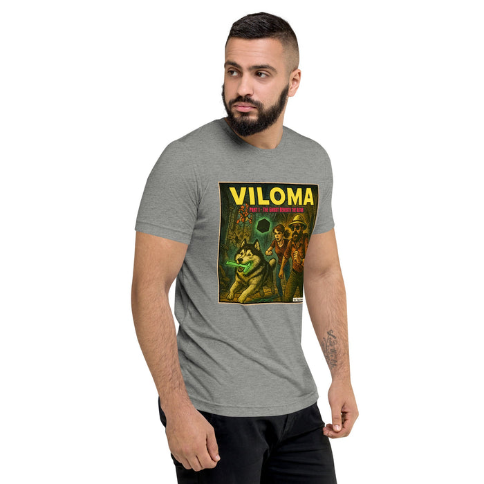 VILOMA: The Ghost Beneath the Altar Comic Art T-shirt | DB Logo on Back! - Phoenix Shaving