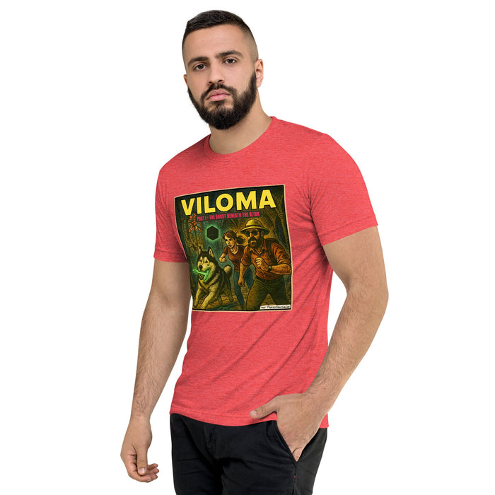 VILOMA: The Ghost Beneath the Altar Comic Art T-shirt | DB Logo on Back! - Phoenix Shaving