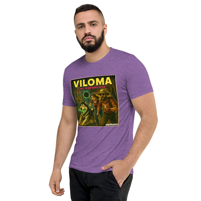 VILOMA: The Ghost Beneath the Altar Comic Art T-shirt | DB Logo on Back! - Phoenix Shaving