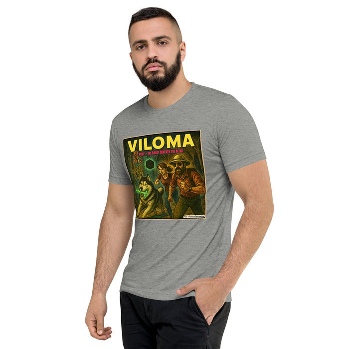 VILOMA: The Ghost Beneath the Altar Comic Art T-shirt | DB Logo on Back! - Phoenix Shaving