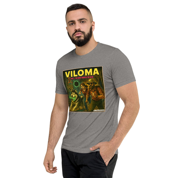 VILOMA: The Ghost Beneath the Altar Comic Art T-shirt | DB Logo on Back! - Phoenix Shaving