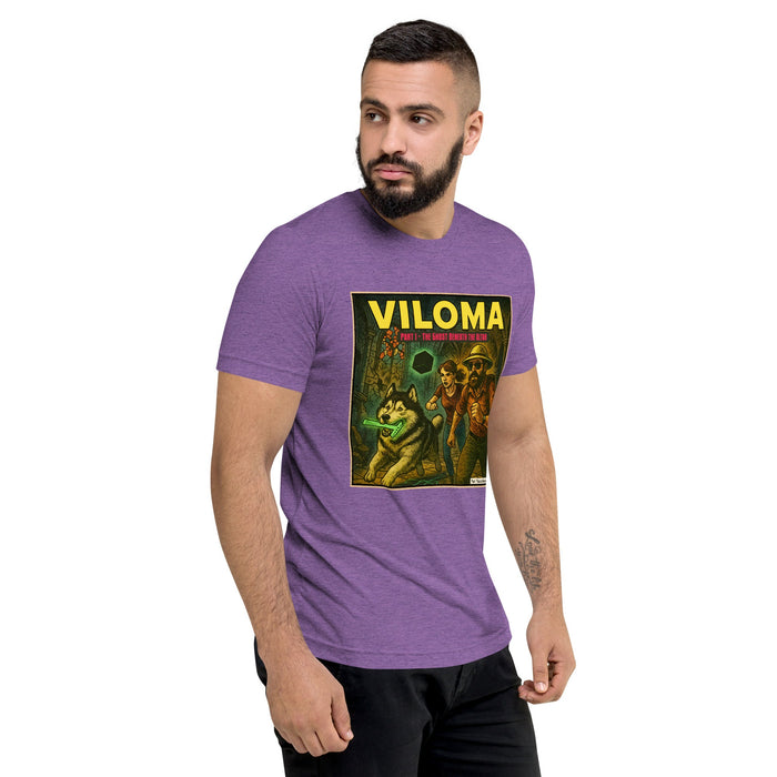 VILOMA: The Ghost Beneath the Altar Comic Art T-shirt | DB Logo on Back! - Phoenix Shaving