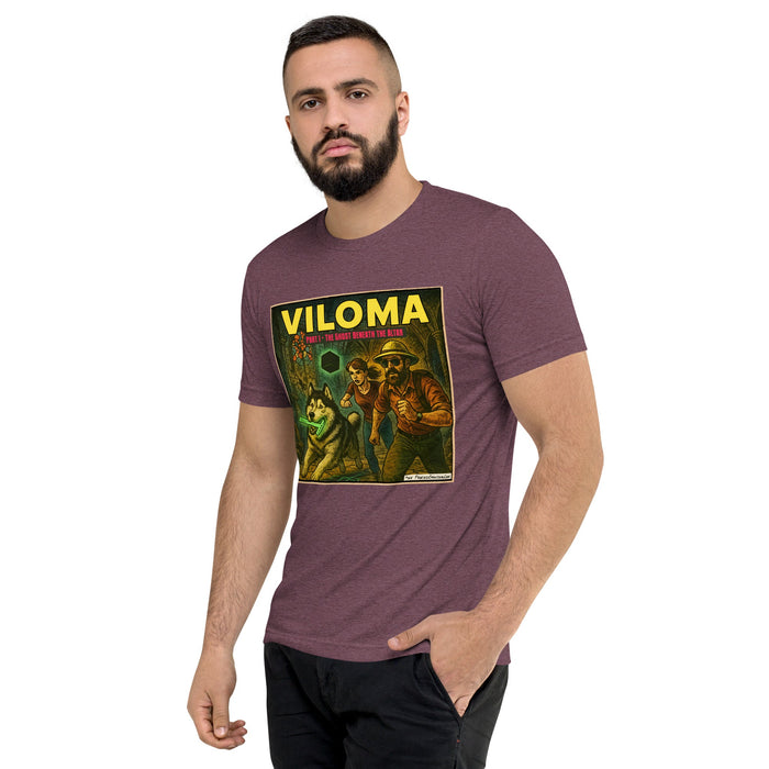 VILOMA: The Ghost Beneath the Altar Comic Art T-shirt | DB Logo on Back! - Phoenix Artisan Accoutrements