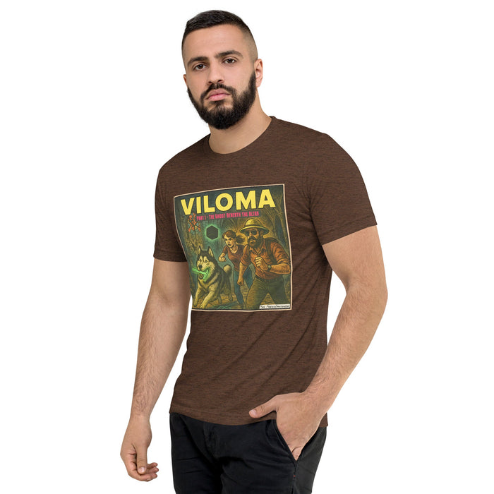 VILOMA: The Ghost Beneath the Altar Comic Art T-shirt | DB Logo on Back! - Phoenix Artisan Accoutrements